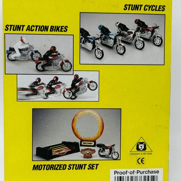 NWB 1992 Matchbox Harley Davidson Low Rider Motorcycle Die Cast Metal #76245 - Picture 7 of 10
